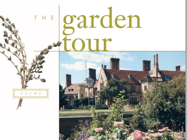 Meadow Brook Hall Garden Tour